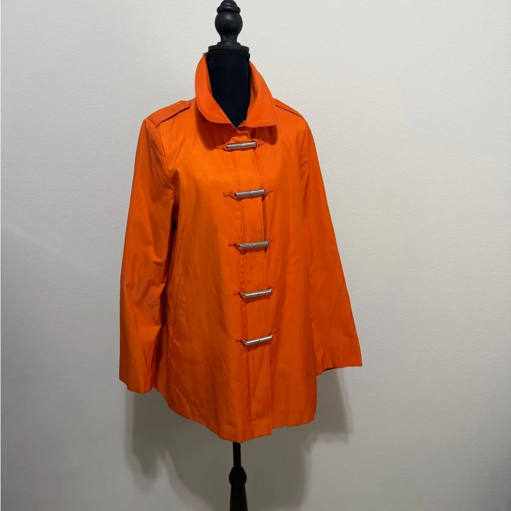 Calvin Klein Orange Women's Rain Coat
